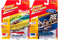 Show product details for Round 2 Johnny Lightning - Classic Gold 2018 Release 2 Set A (1/64 scale diecast model car, Asstd.) JLCG014/12A