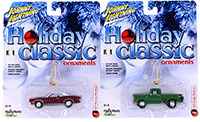 Show product details for Round 2 Johnny Lightning - Holiday Classics Release 1 (1/64 scale diecast model car, Asstd.) JLHC001/48