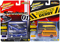 Show product details for Round 2 Johnny Lightning - Street Freaks Release 3 Set B (1/64 scale diecast model car, Asstd.) JLSF005/12B