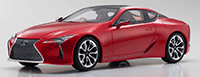 Kyosho Samurai - Lexus LC500 Hard Top (1/18 scale resin model car, Red) KSR18024R
