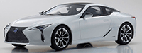 Kyosho Samurai - Lexus LC500H Hard Top (1/18 scale resin model car, White) KSR18024W