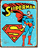 Tin Sign: Superman - Retro Sign PD1335