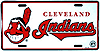 Show product details for License Plate: Ohio Baseball Team Cleveland Indians Sign SLBI