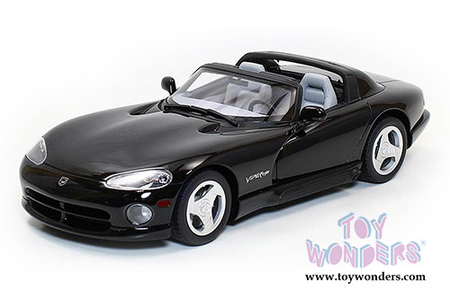 GT Spirit USA Exclusive - Dodge Viper RT/10 Convertible (1/18 scale resin model car, Black) US003
