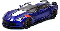 Show product details for GT Spirit USA Exclusive - Chevrolet® Corvette® Grand Sport Hard Top (2017, 1/18 scale resin model car, Admiral Blue) US004