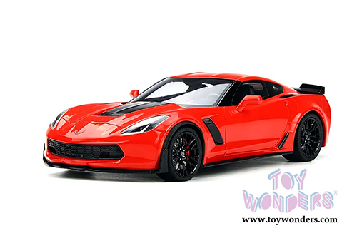 GT Spirit USA Exclusive - Chevrolet® Corvette® Z06 Hard Top (2017, 1/18 scale resin model car, Torch Red) US005