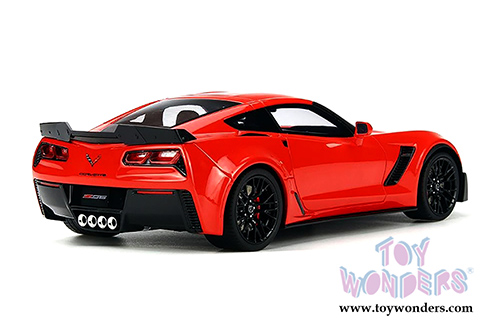 GT Spirit USA Exclusive - Chevrolet® Corvette® Z06 Hard Top (2017, 1/18 scale resin model car, Torch Red) US005