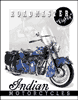 Tin Sign: Indian Roadmaster "Eighty" Motorcycle TD1084