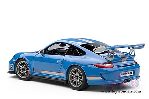 BBurago - Porsche 911 GT3 RS 4.0 Hard Top (1/18 scale diecast model car, Blue) 11036BU