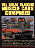 Book - The Great Classic Muscle Cars Compared Paperback by R.M. Clarke (140 Pages) 129430