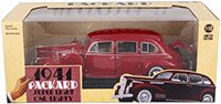 Show product details for Greenlight - Packard Super Eighty One - Eighty Hard Top (1941, 1/18 scale diecast model car, Laguna Maroon) 12971