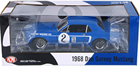 Show product details for Acme - Ford Shelby Mustang #2 Dan Gurney Hard Top (1967, 1/18 scale diecast model car, Blue) 12987