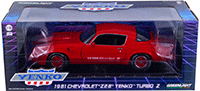 Greenlight Yenko - Chevrolet® Z28® Yenko™ Turbo Z Hard Top (1981, 1/18 scale diecast model car, Red) 12999