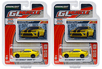 Show product details for Greenlight - GL Muscle Series 16 - Chevrolet Camaro SS Hard Top (2016, 1/64 scale diecast model car, Bright Yellow) 13160E/48