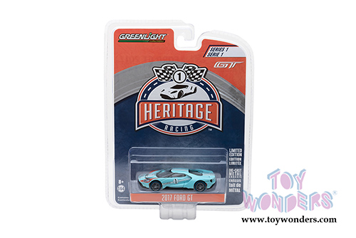 Greenlight - Ford GT Racing Heritage Series 1 (1/64 scale diecast model car, Asstd.) 13200/48