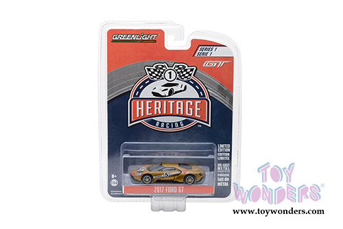 Greenlight - Ford GT Racing Heritage Series 1 (1/64 scale diecast model car, Asstd.) 13200/48