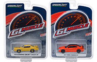 Show product details for Greenlight - GL Muscle Series 20 Assortment (1/64 scale diecast model car, Asstd.) 13210/48