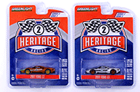 Show product details for Greenlight - Ford GT Racing Heritage Series 2 (1/64 scale diecast model car, Asstd.) 13220/48
