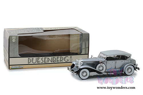 Greenlight - Duesenberg II SJ (1/18 scale diecast model car, Silver) 13525