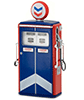 Show product details for Greenlight - Vintage Gas Pumps Series 1 | 1954 Tokheim (1/18 scale diecast model, Red/Blue) 14010C