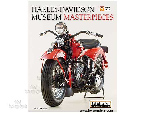 Book - Harley-Davidson Museum Masterpieces Paperback by Dain Gingerelli (240 Pages) 149687
