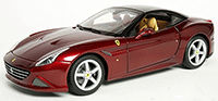 Show product details for BBurago Signature Series - Ferrari California Closed Top (1/18 scale diecast model car, Red) 16902R