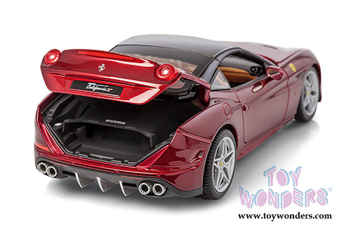 BBurago Signature Series - Ferrari California Closed Top (1/18 scale diecast model car, Red) 16902R