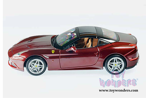 BBurago Signature Series - Ferrari California Closed Top (1/18 scale diecast model car, Red) 16902R