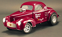 Show product details for Acme - Gasser Jr. Thompson and Poole (1941, 1/18 scale diecast model car, Burgundy) 1800909