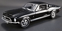 Show product details for Acme - Ford Mustang Shelby® GT350H Hertz Hard Top (1968, 1/18 scale diecast model car, Raven Black) 1801826