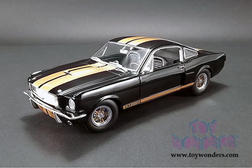 Acme - Custom Ford Shelby Mustang GT350H #314 (1966, 1/18 scale diecast model car, Black w/Gold) 1801827