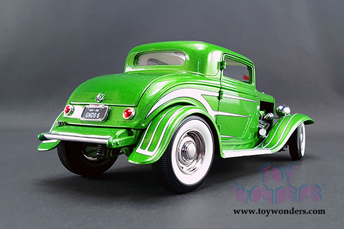 Acme - Grand National Deuce Series Ford 3-Window Coupe Release No. 6 (1932, 1/18 scale diecast model car, Green) 1805011