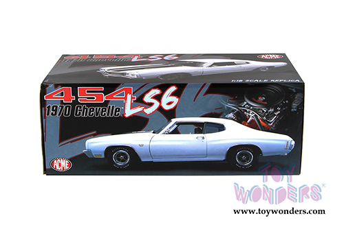 Acme - Chevy Chevelle LS6 454 Hard Top (1970, 1/18 scale diecast model car, White)  1805508