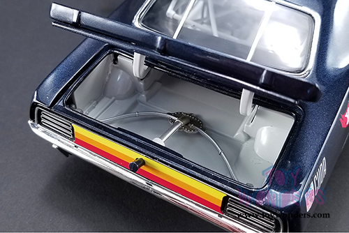 Acme - Dan Gurney Trans Am Barracuda #48 Hard Top (1970, 1/18 scale diecast model car, Metallic Blue) 1806101