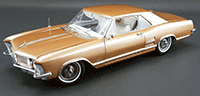 Show product details for Acme - Buick Riviera Hard Top (1964, 1/18 scale diecast model car, Bronze Mist) 1806303