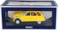 Show product details for Norev - Citroën 2CV 6 Club Hard Top (1967, 1/18 scale diecast model car, Mimosa Yellow) 181496