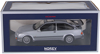 Show product details for Norev - Ford Sierra RS Cosworth (1986, 1/18 scale diecast model car, Gray Metallic) 182770