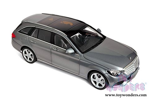 Norev - Mercedes-Benz C-Class Estate Hard Top (2014, 1/18 scale diecast model car, Grey Metallic) 183475