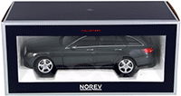 Show product details for Norev - Mercedes-Benz C-Class Estate Hard Top (2014, 1/18 scale diecast model car, Grey Metallic) 183475