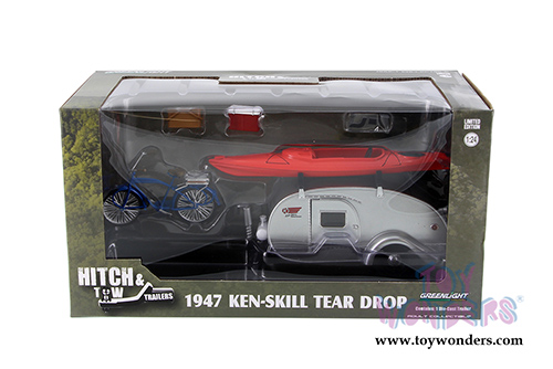Greenlight - Hitch & Tow Trailers Series 2 (1947/1964, 1/24 scale diecast model car, Asstd.) 18420/12