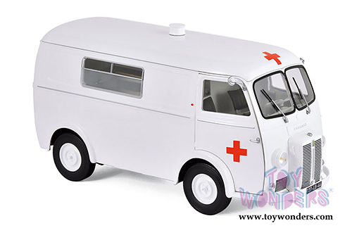 Norev - Peugeot D4B Ambulance (1963, 1/18 scale diecast model car, White) 184699