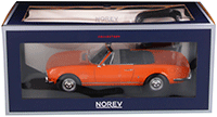Norev - Peugeot 504 Cabriolet (1970, 1/18 scale diecast model car, Orange) 184826