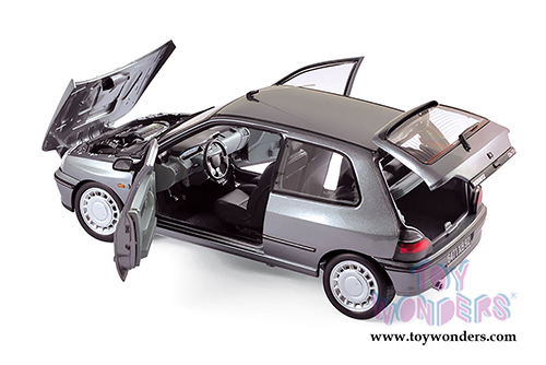 Norev - Renault Clio 16S Hard Top (1991, 1/18 scale diecast model car, Tungsten Gray) 185234