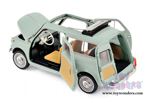 Norev - Fiat 500 Giardiniera (1962, 1/18 scale diecast model car, Light Green) 187723
