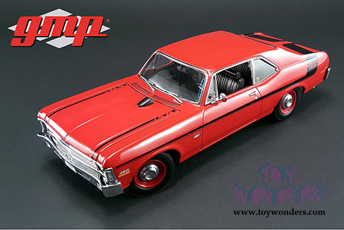 GMP - Chevrolet® Nova™ Yenko Deuce Hard Top (1970, 1/18 scale diecast model car, Cranberry Red) 18830