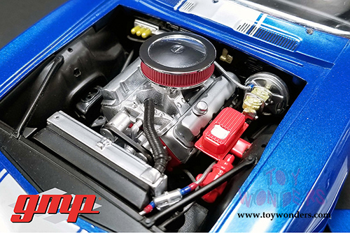 GMP - 1320 Drag Kings | Chevrolet® Camaro® Hard Top (1969, 1/18 scale diecast model car, Metallic Blue) 18876