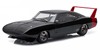Show product details for Greenlight - Artisan Custom Dodge Charger Daytona Hard Top (1969, 1/18 scale diecast model car, Black) 19020