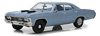 Greenlight - Artisan The A-Team™ Chevrolet® Impala™ Sedan Hard Top (1967, 1/18 scale diecast model car, Steel Blue) 19047