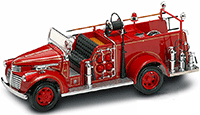 Show product details for Lucky Road Signature - GMC Fire Truck (1941, 1/24 scale diecast model car) 20068R