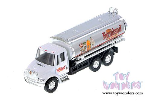 International® Farmlard Dairies Milk Tanker Truck (5.5", White.) 2105FD/MK